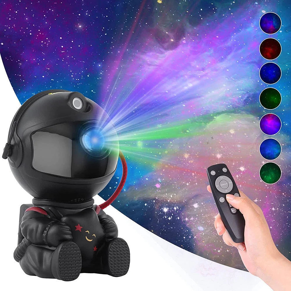 Star Projector Galaxy Night Light - Astronaut Nebula 