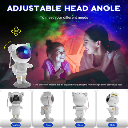 Astronaut Projector Galaxy Starry Sky Night Light Ocean Star LED Lamp 