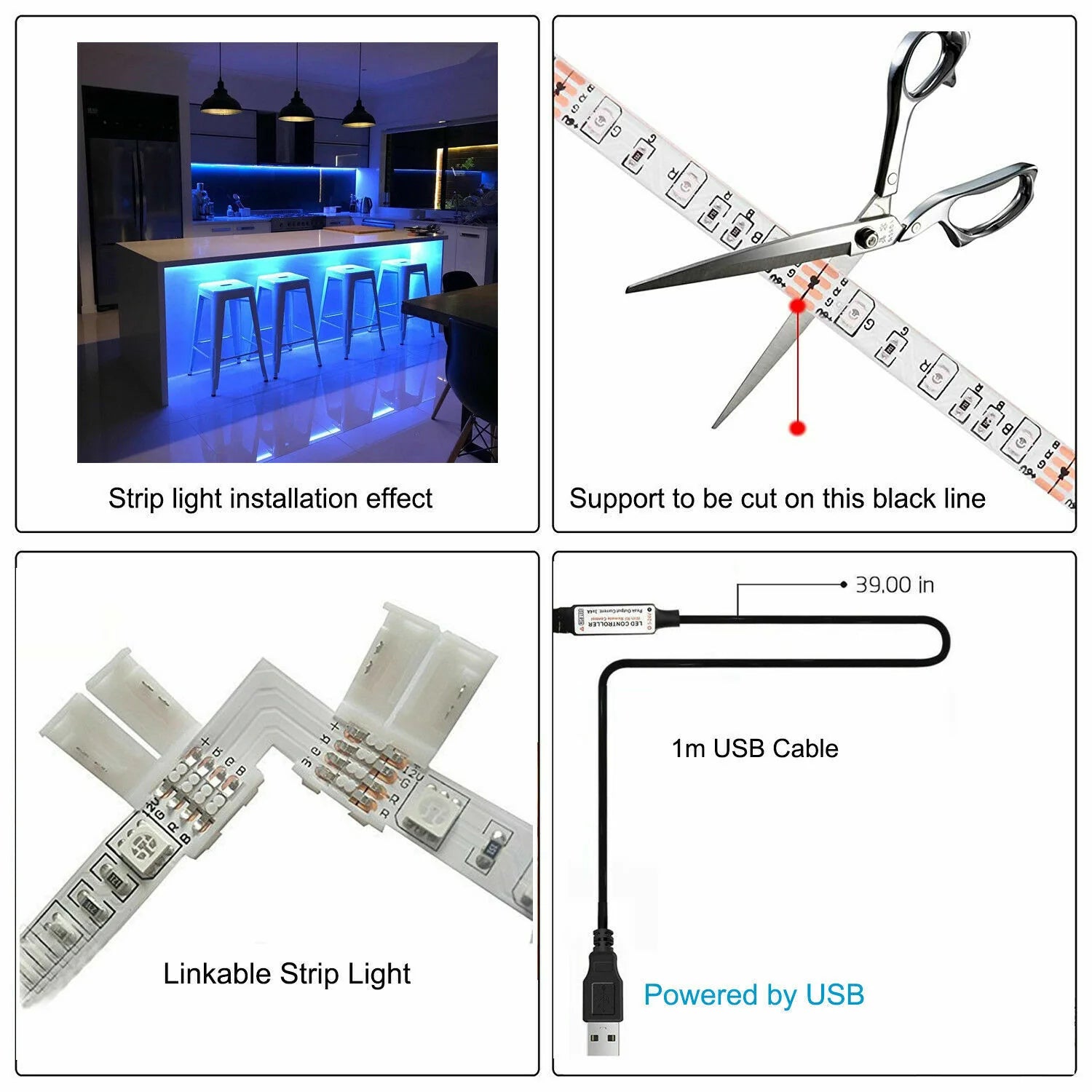 USB LED Strip Lights