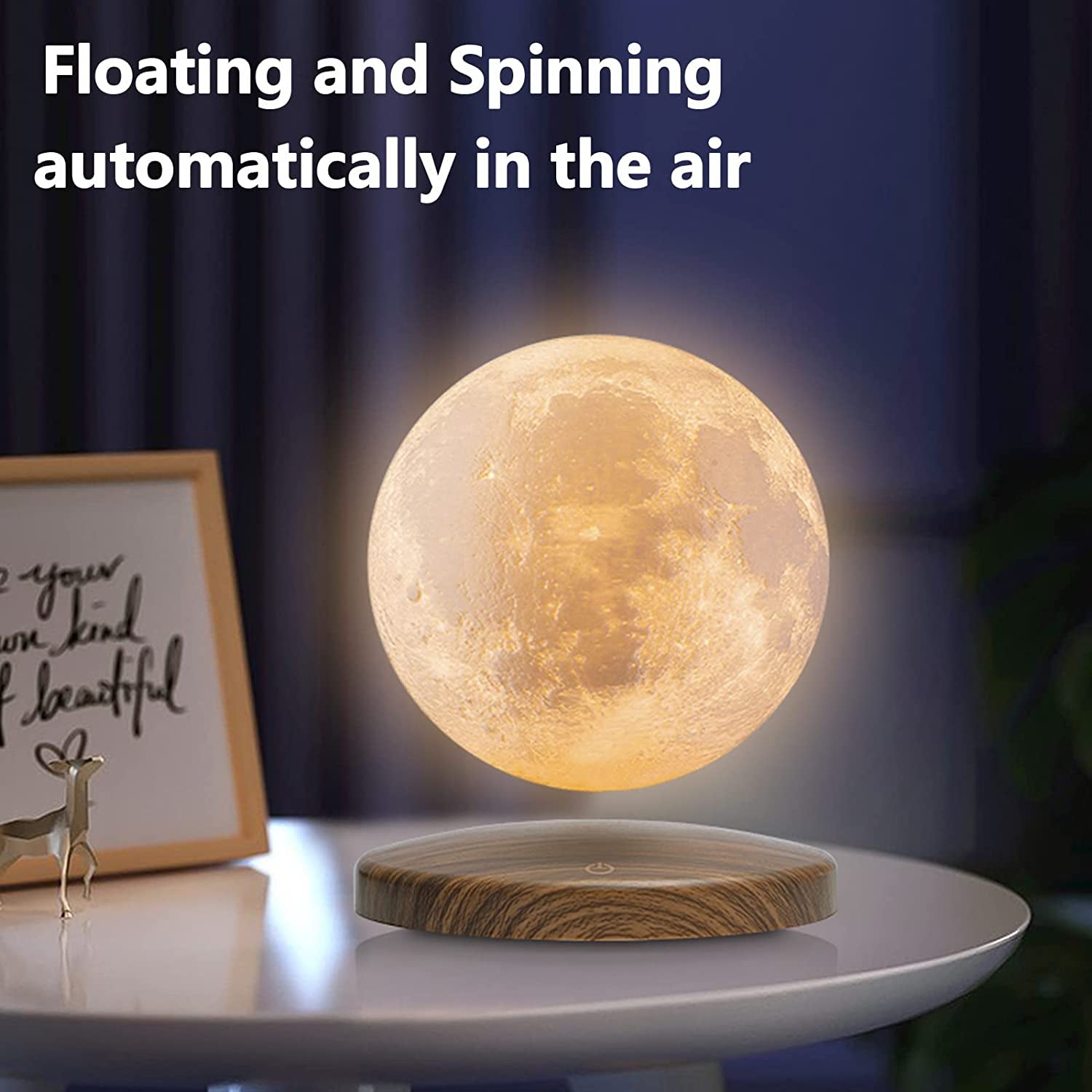 Levitating Moon Lamp