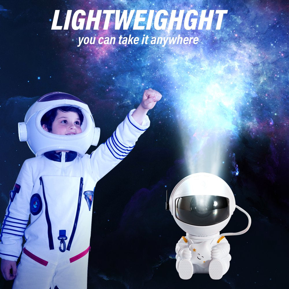 Astronaut Star Projector Galaxy Night Light