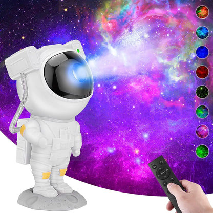 Galaxy Star Projector Starry Sky Night Light Astronaut Lamp 