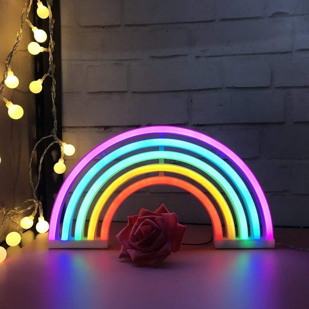 Cute Led Rainbow Neon Signs 