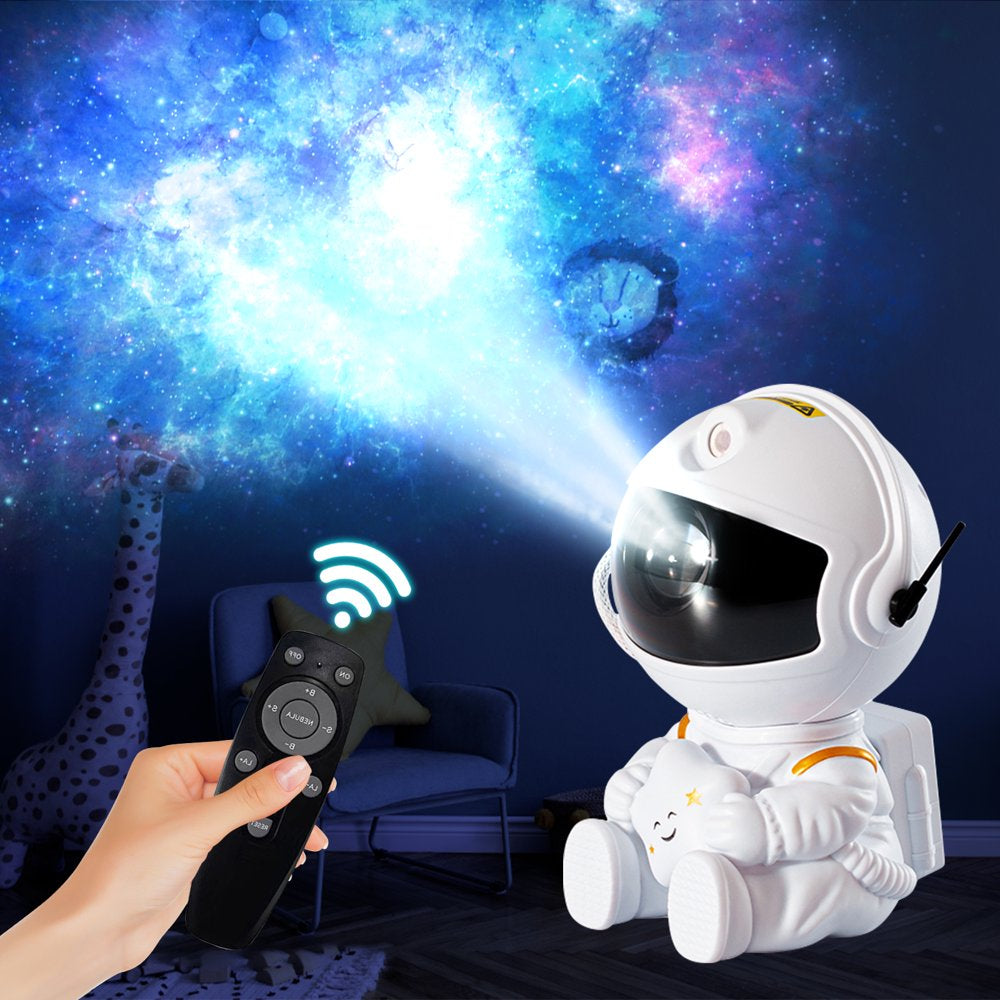 Astronaut Star Projector Galaxy Night Light