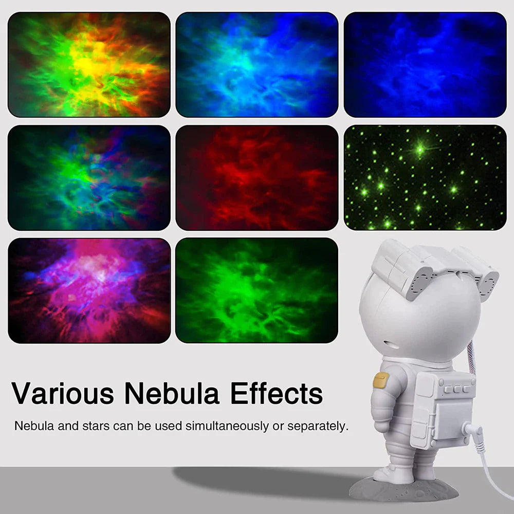 Astronaut Projector Galaxy Starry Sky Night Light Ocean Star LED Lamp 