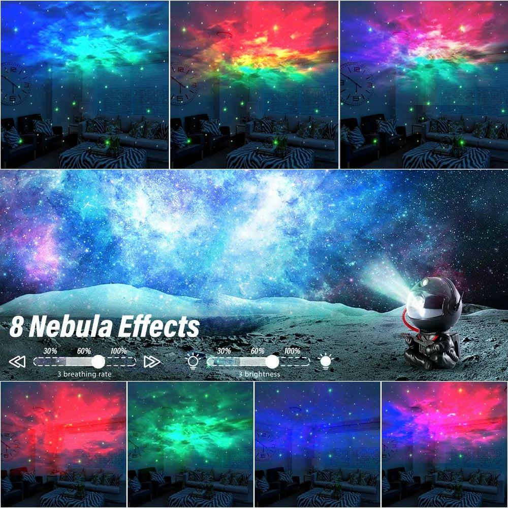 Astronaut Star Galaxy Projector Starry Nebula 