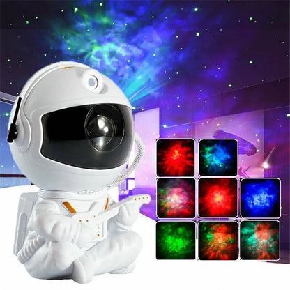 Galaxy Star Projector Starry Sky Night Light Astronaut Lamp 