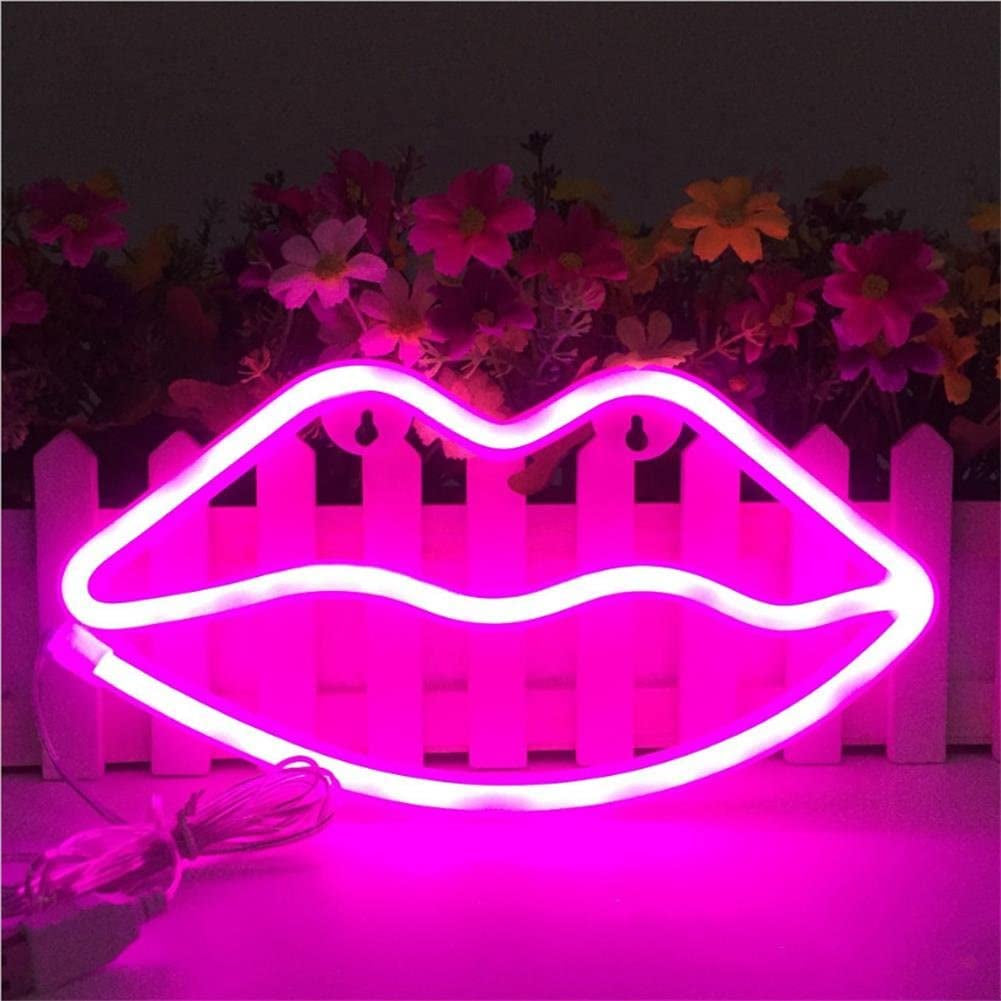 Lip Neon Sexy Signs 