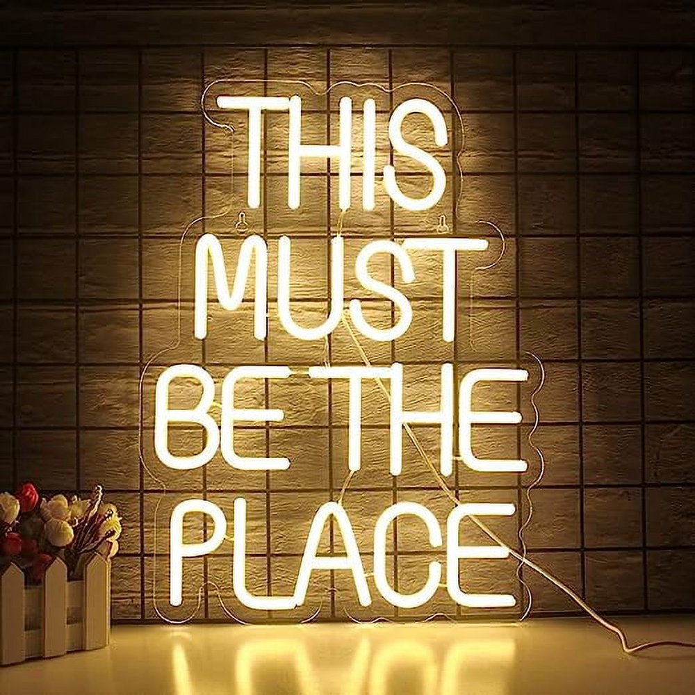 This Must Be the Place LED Neon Light Signs